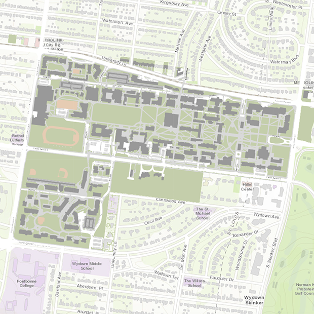Danforth Campus Map